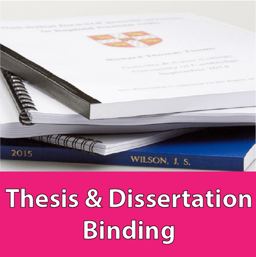 Dissertation Binding Dundee